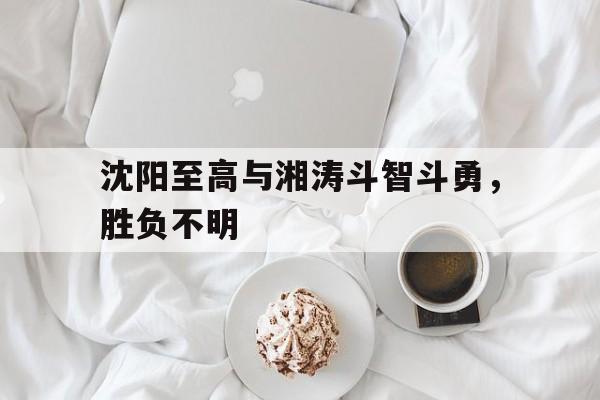 沈阳至高与湘涛斗智斗勇，胜负不明